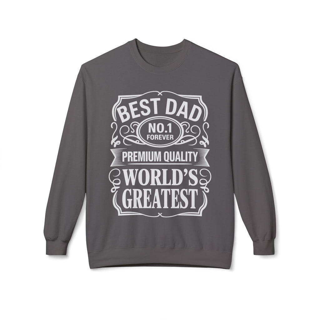 Bourbon Dad Midweight Softstyle Fleece Crewneck Sweatshirt