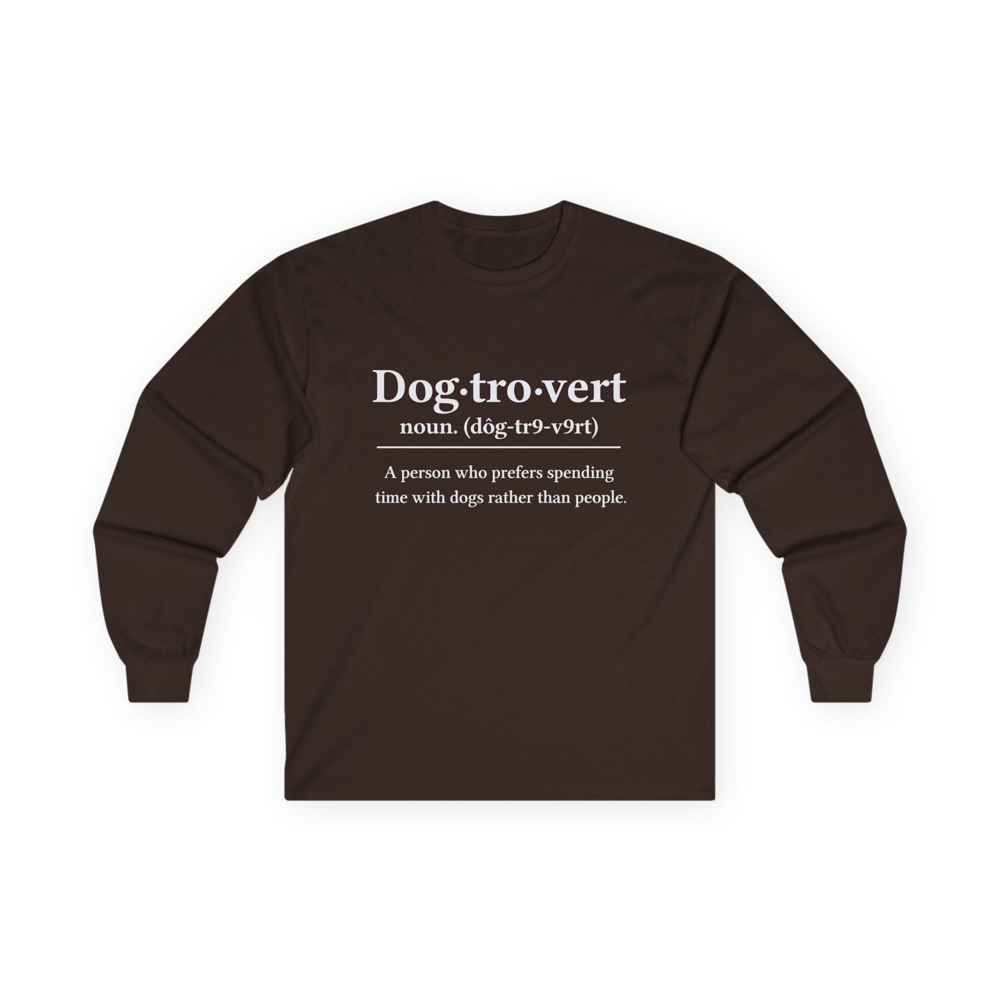 Dog-Tro-Vert Cotton Long Sleeve Tee
