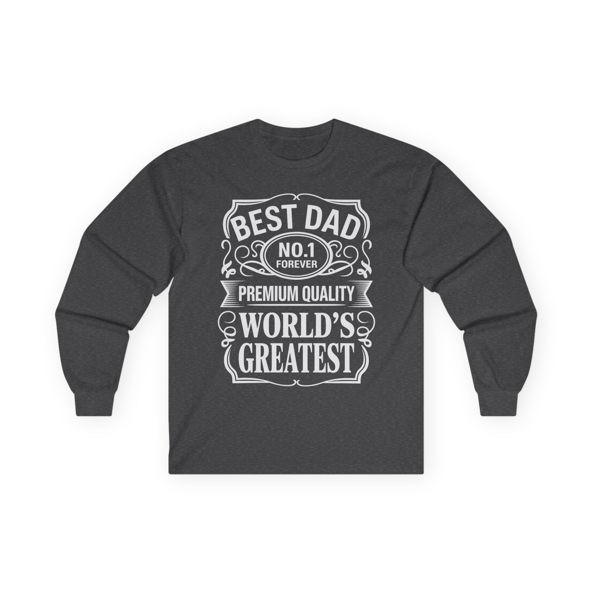 Bourbon Dad Cotton Long Sleeve Tee