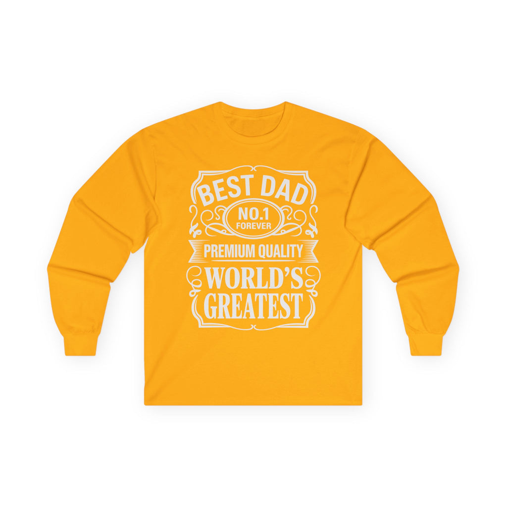 Bourbon Dad Cotton Long Sleeve Tee