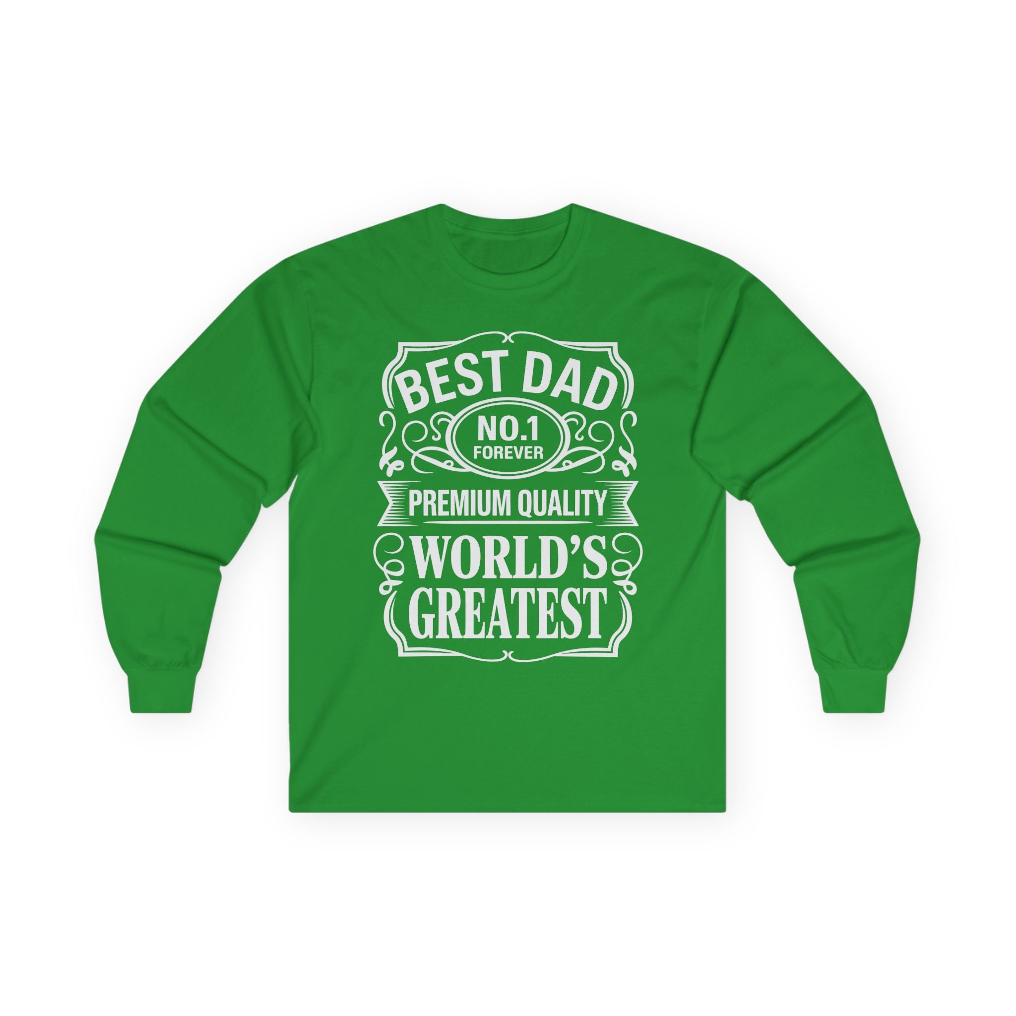 Bourbon Dad Cotton Long Sleeve Tee