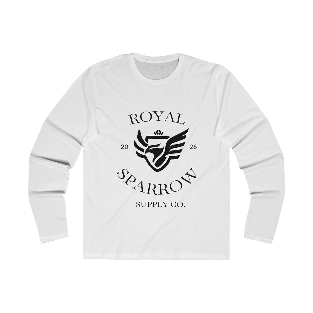 Men's Royal Sparrow Long Sleeve Crew Tee
