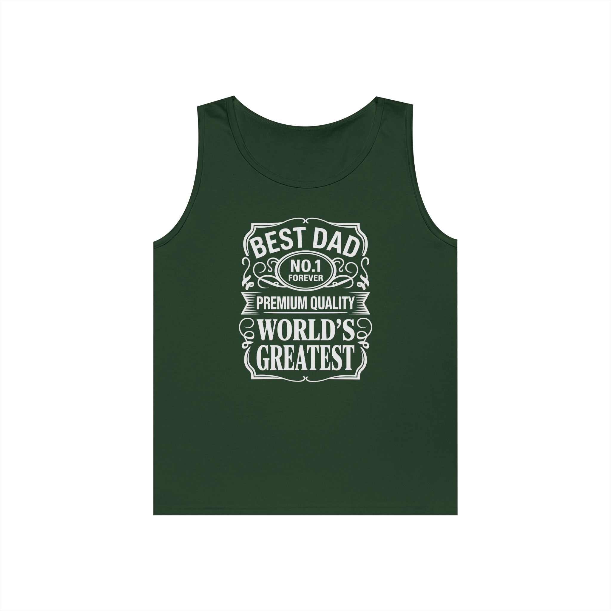 Bourbon Dad Heavy Cotton Tank Top