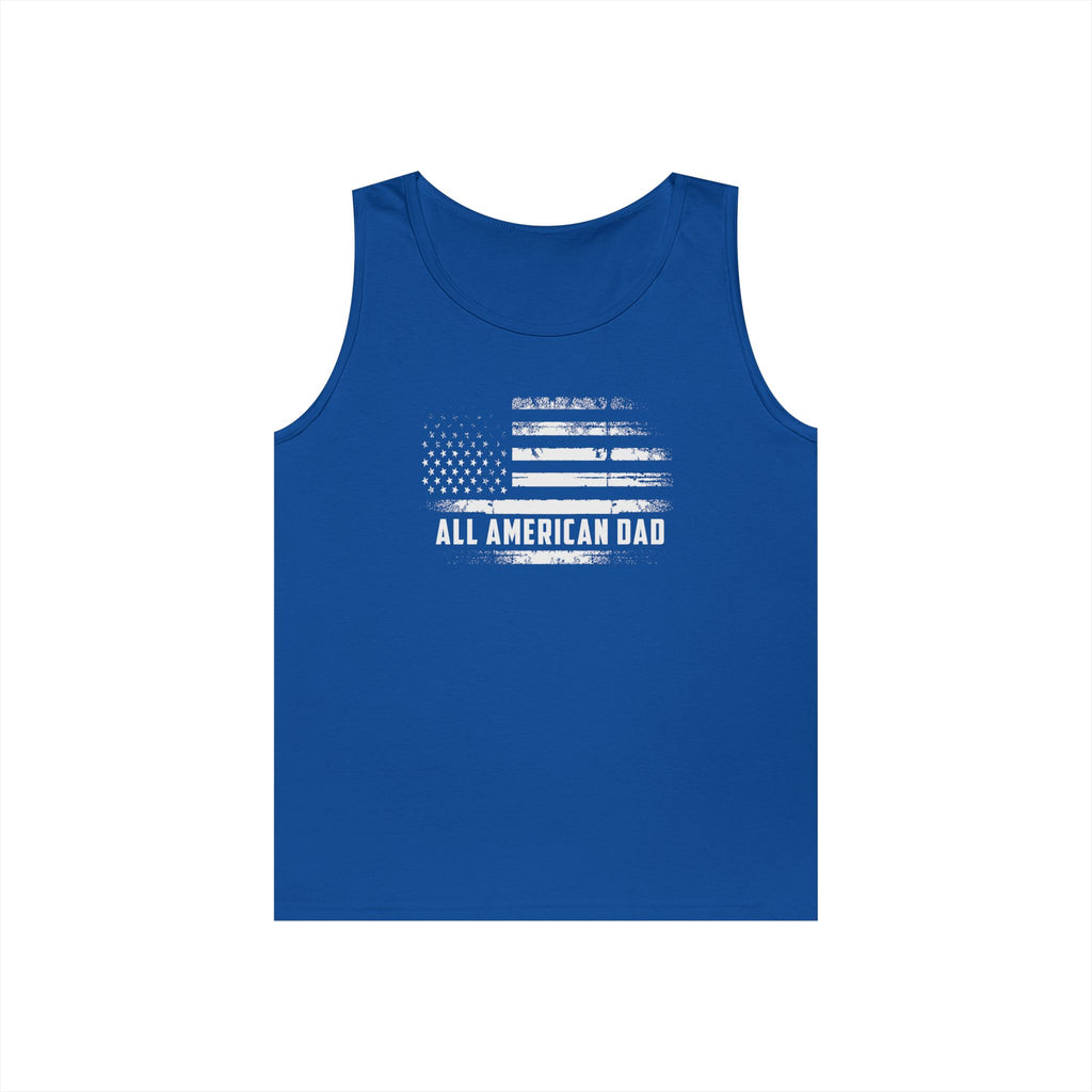 All American Dad Heavy Cotton Tank Top
