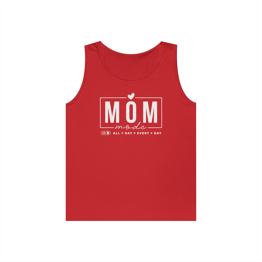 Mom Mode Heavy Cotton Tank Top