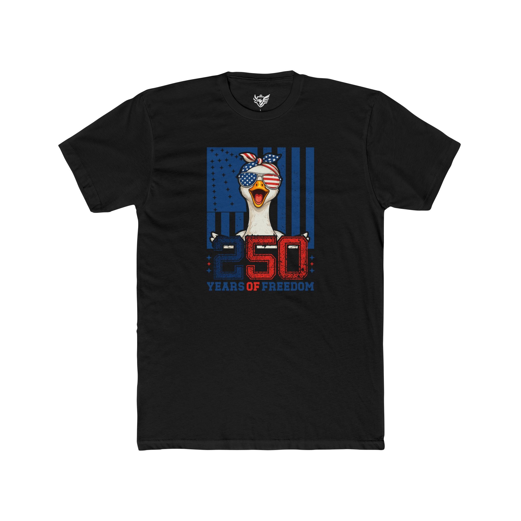 Celebration Goose Cotton Crew Tee