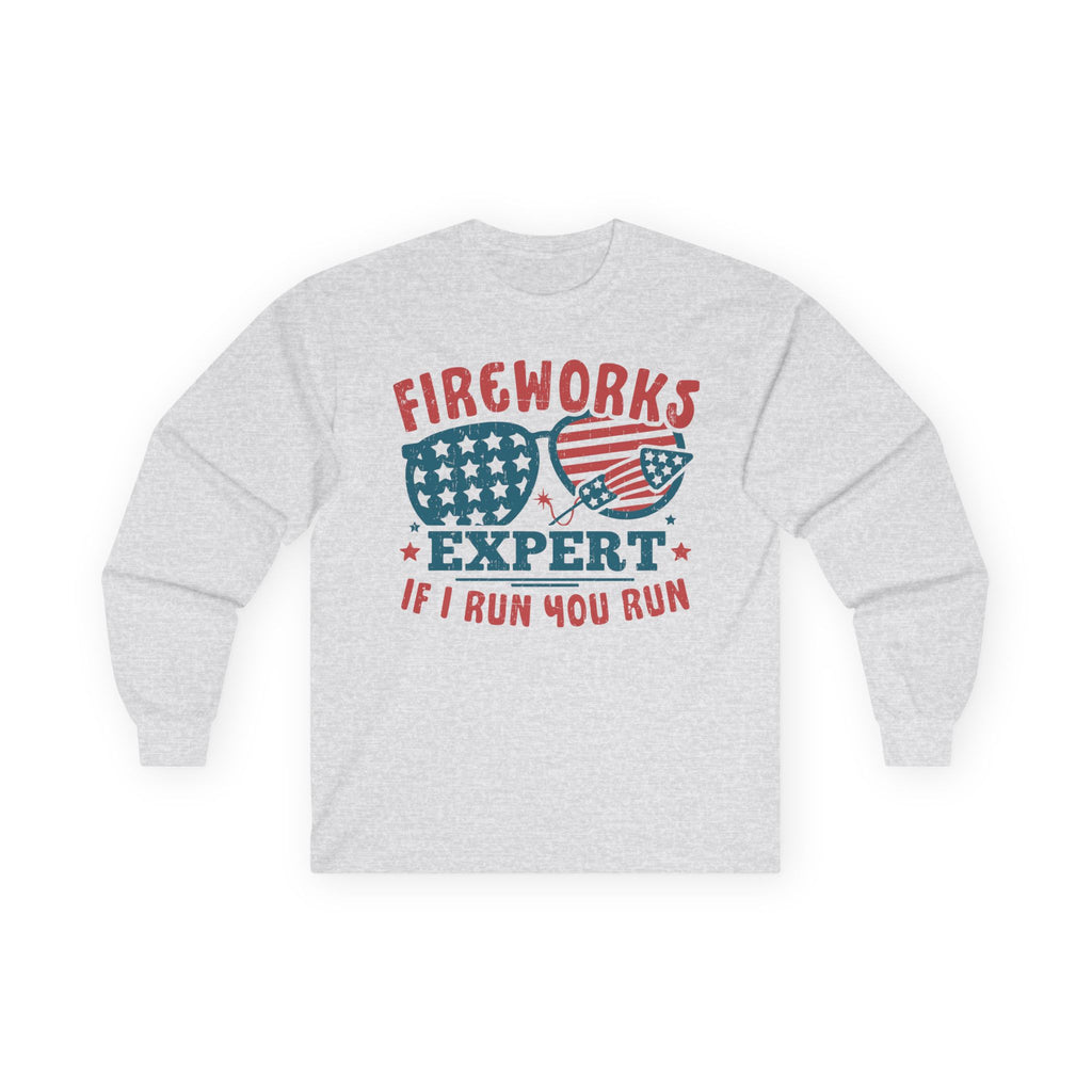 Fireworks Expert Cotton Long Sleeve Tee
