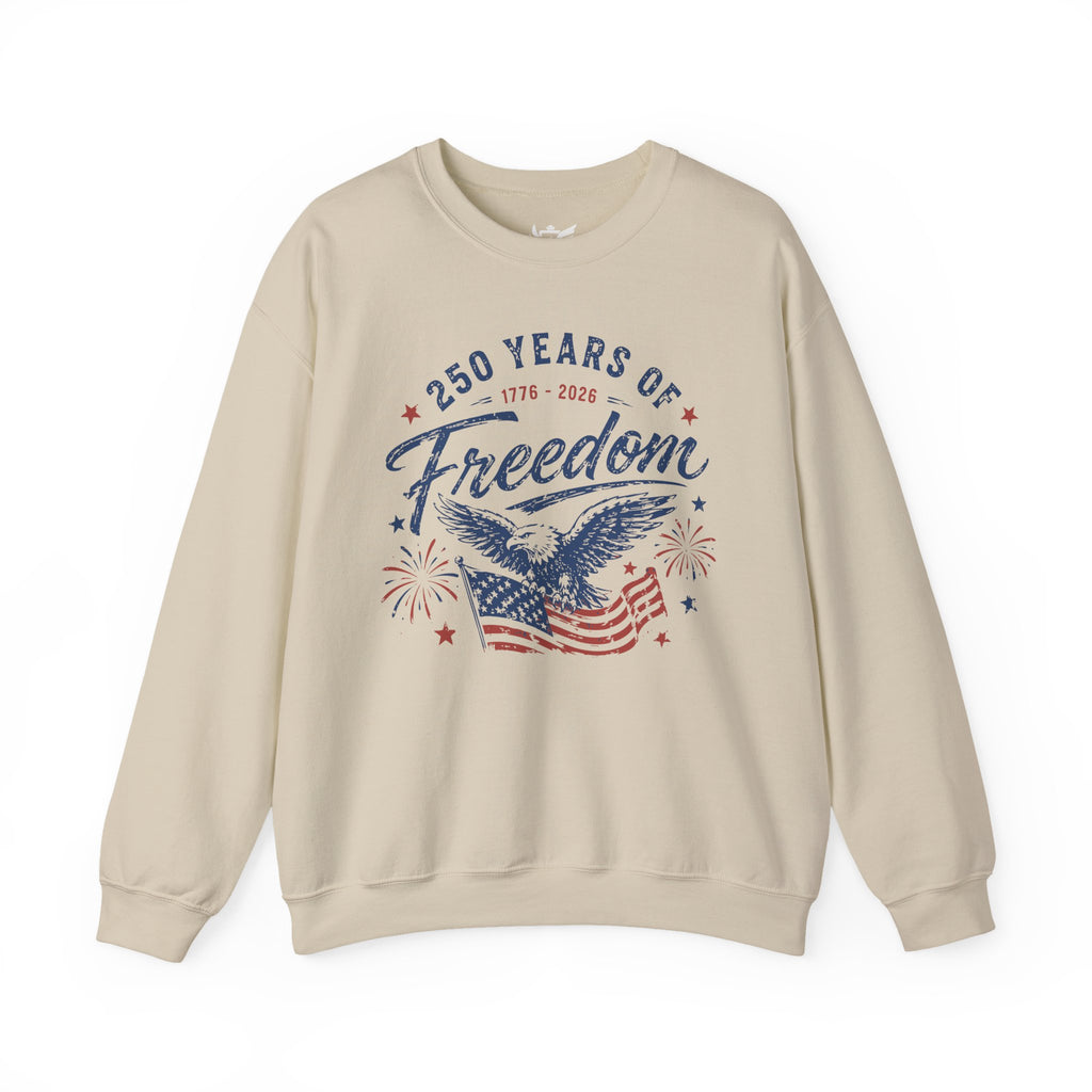 250 Years of Freedom Heavy Blend™ Crewneck Sweatshirt