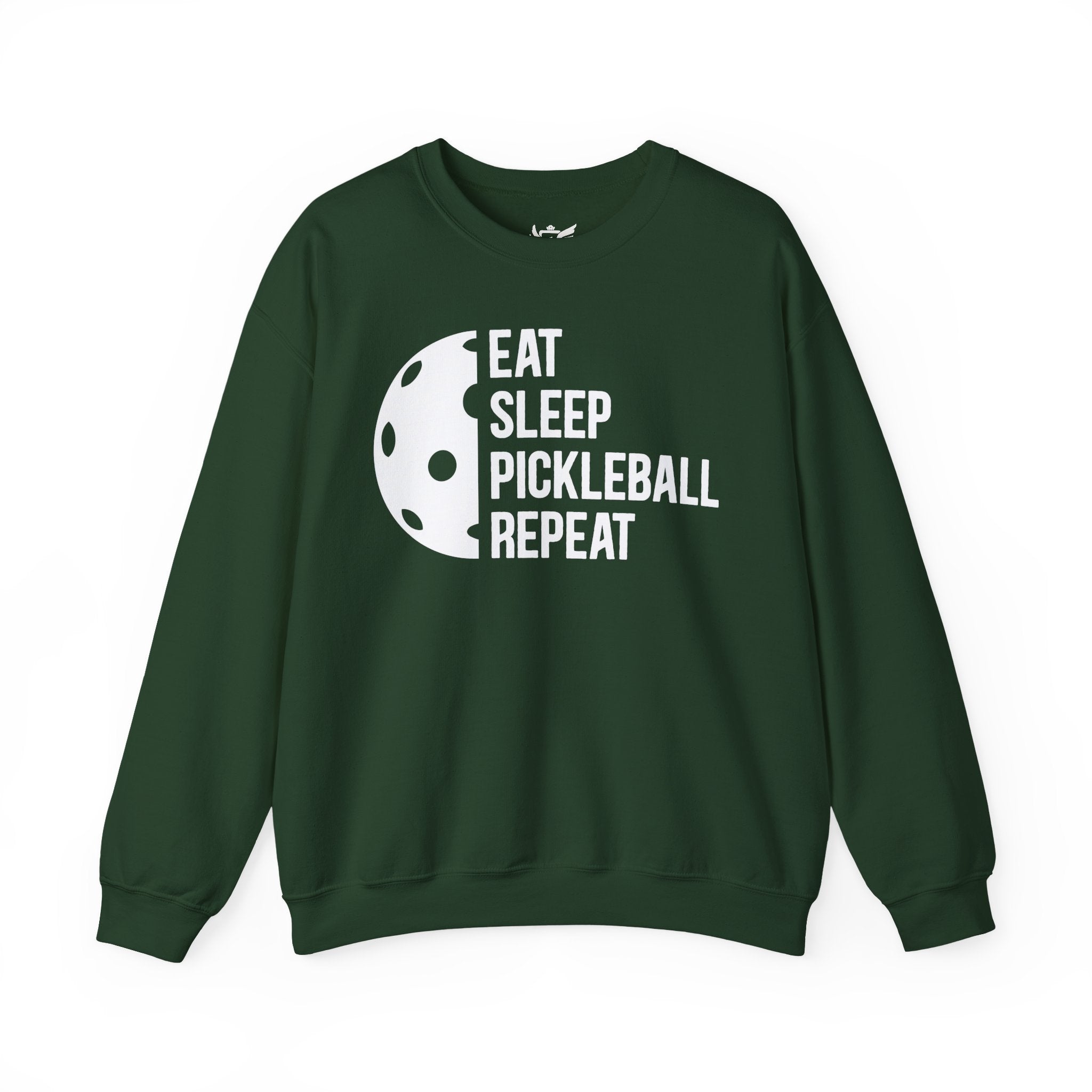 Eat Sleep Pickleball Repeat Heavy Blend™ Crewneck Sweatshirt