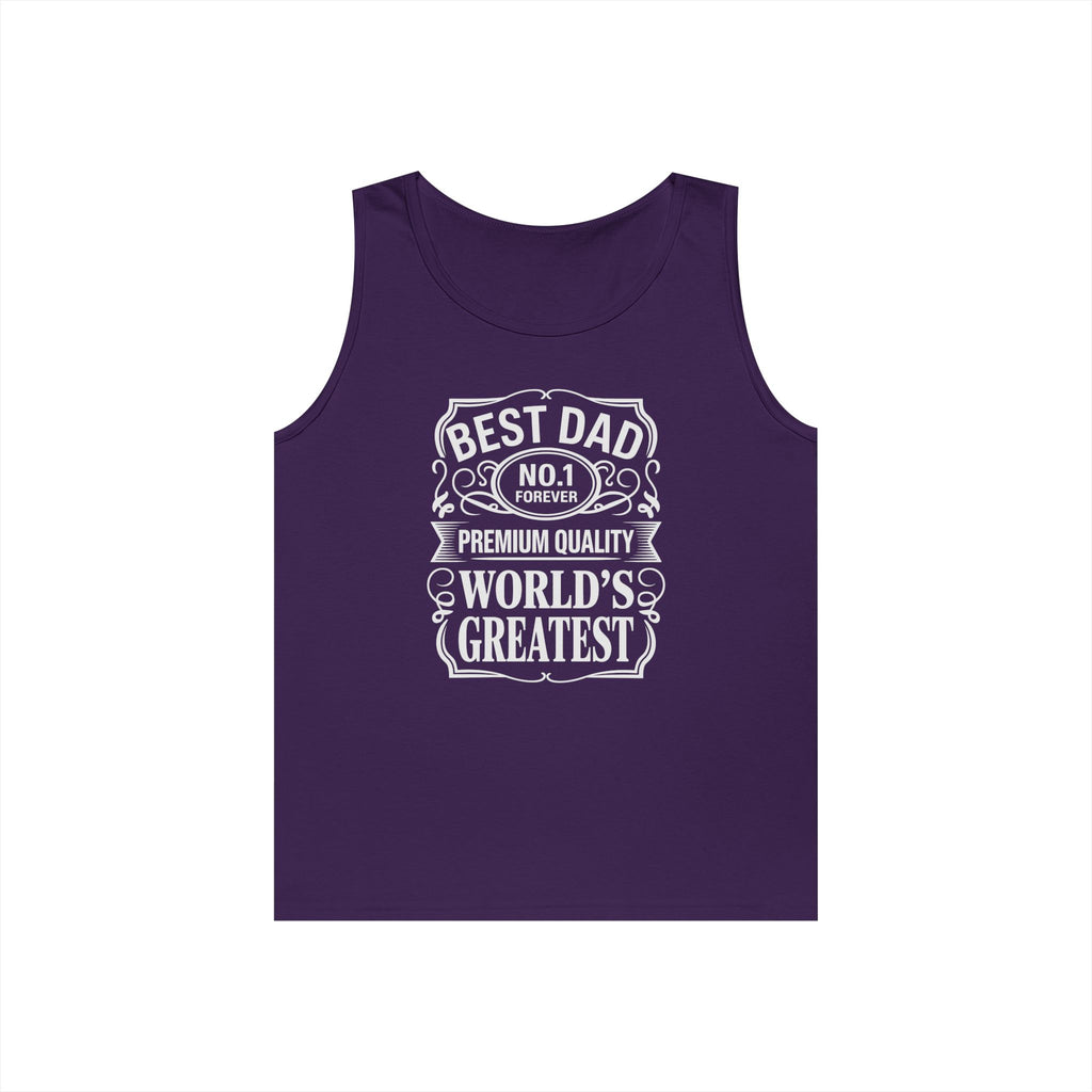 Bourbon Dad Heavy Cotton Tank Top