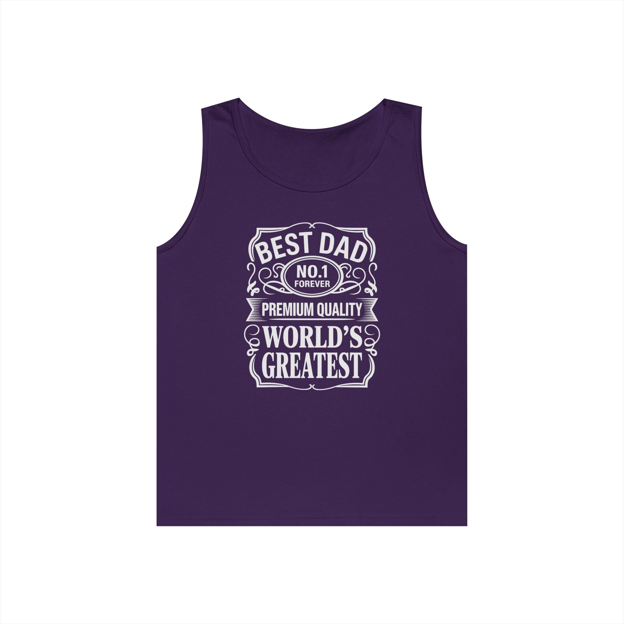 Bourbon Dad Heavy Cotton Tank Top