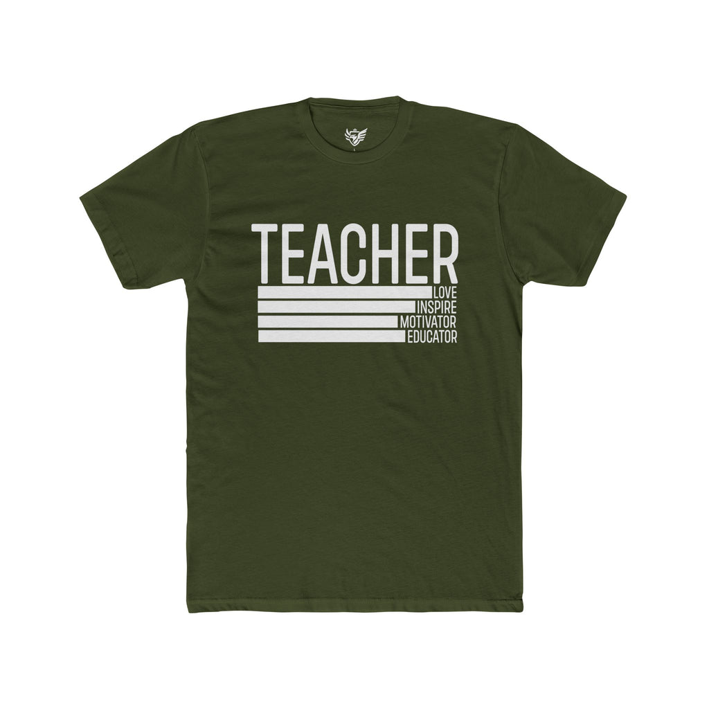 Teacher Cotton Crew Tee