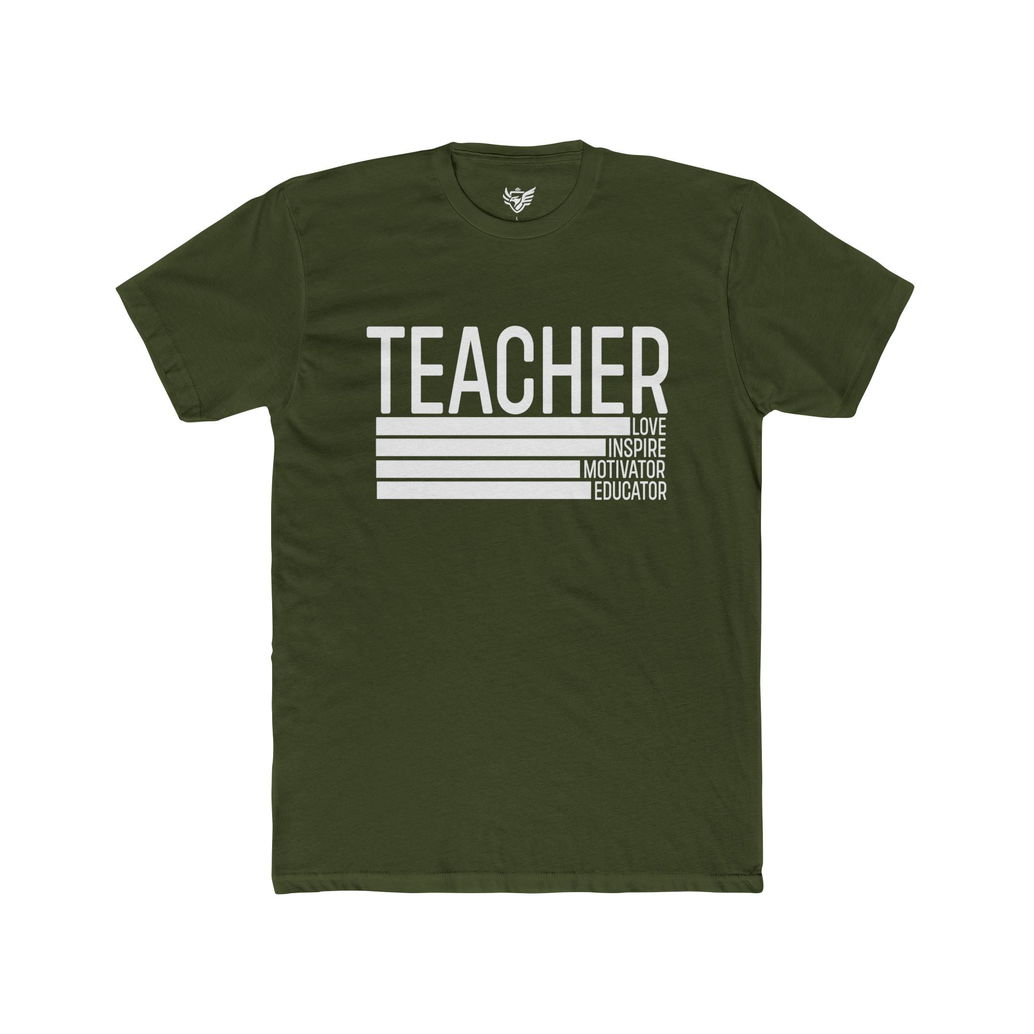 Teacher Cotton Crew Tee
