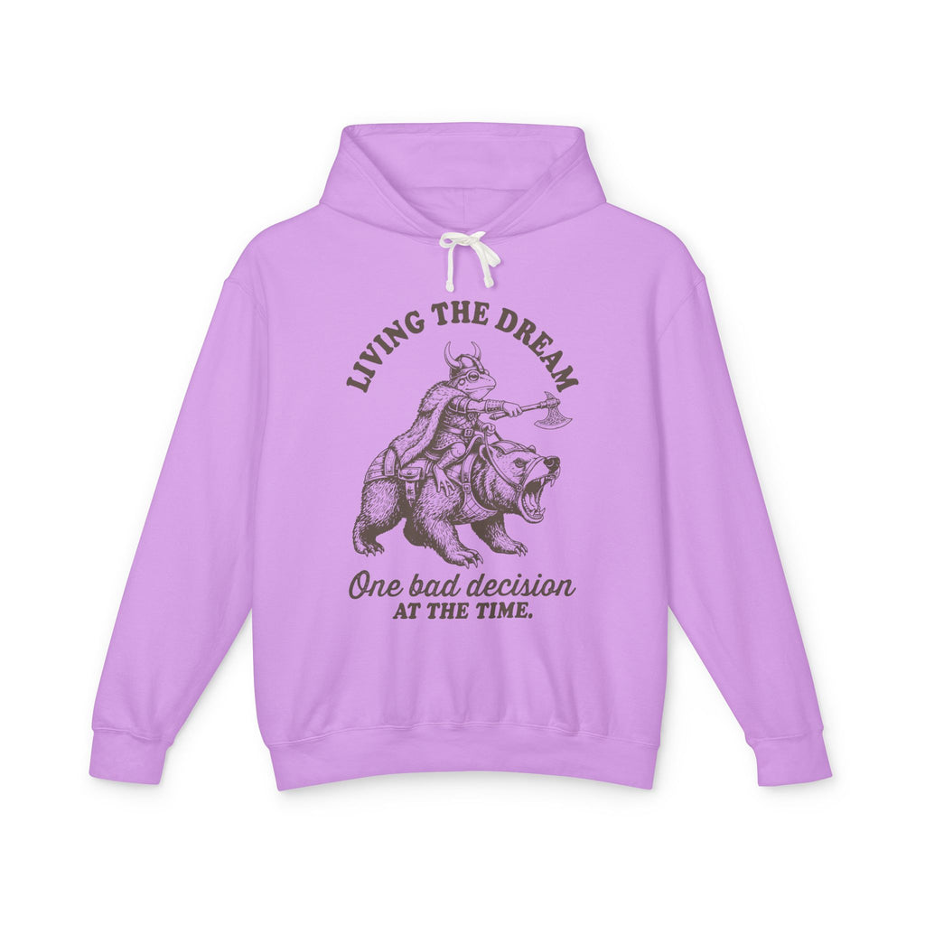 Living The Dream Lightweight Hooded Sweatshirt