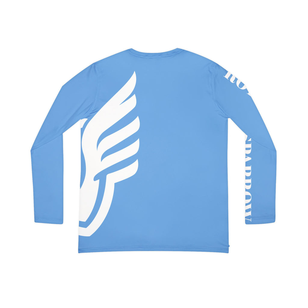 Women's Royal Sparrow Long Sleeve V-neck Shirt