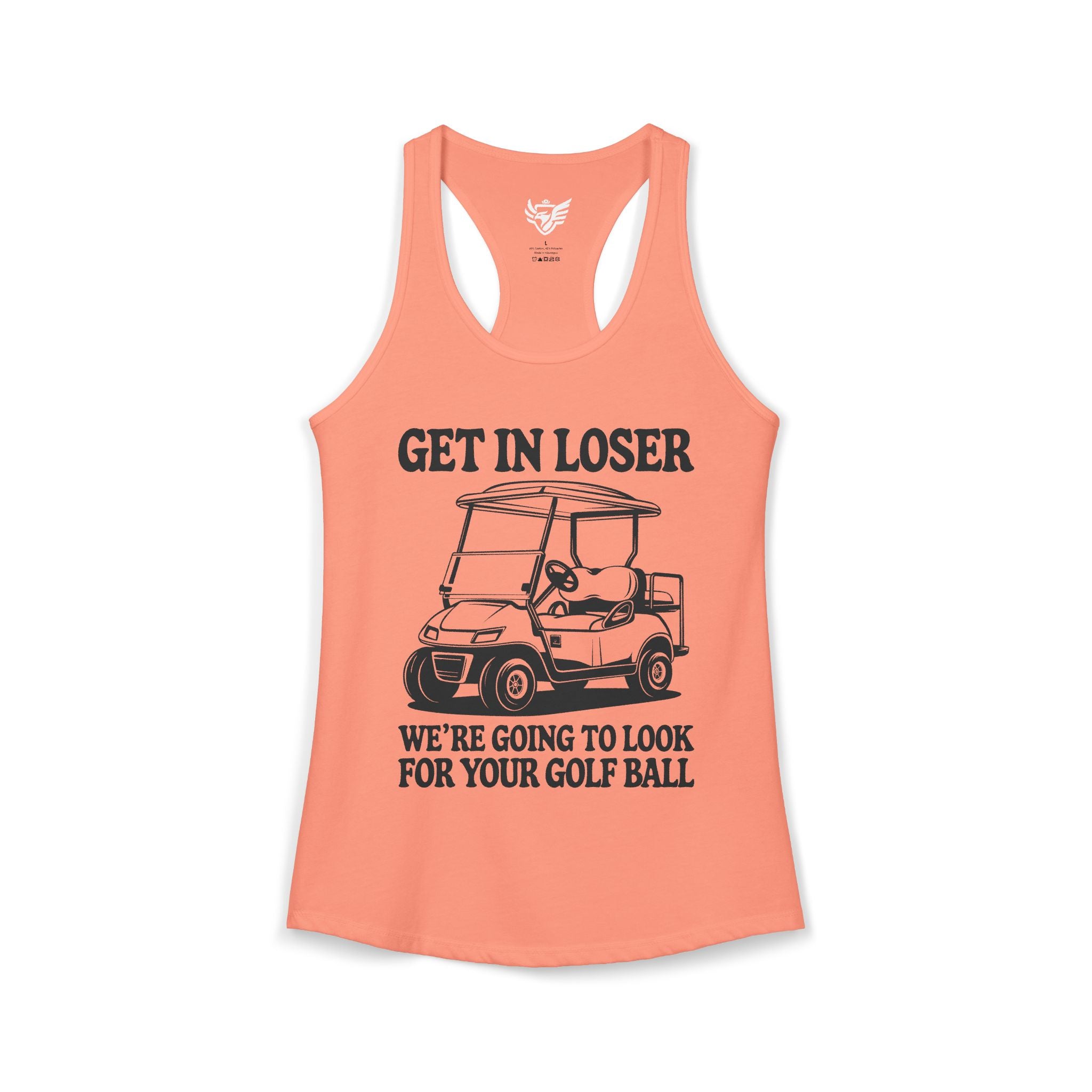 Get In Loser Ideal Racerback Tank