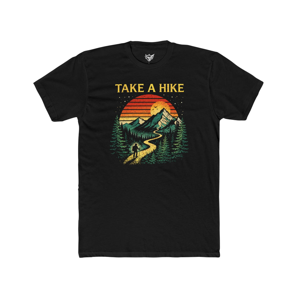 Take A Hike Cotton Crew Tee