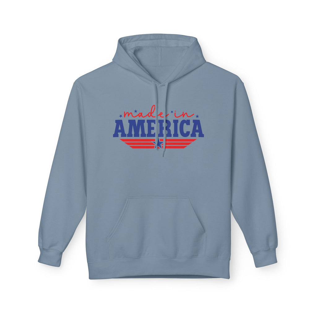 Made In America Midweight Softstyle Fleece Hoodie