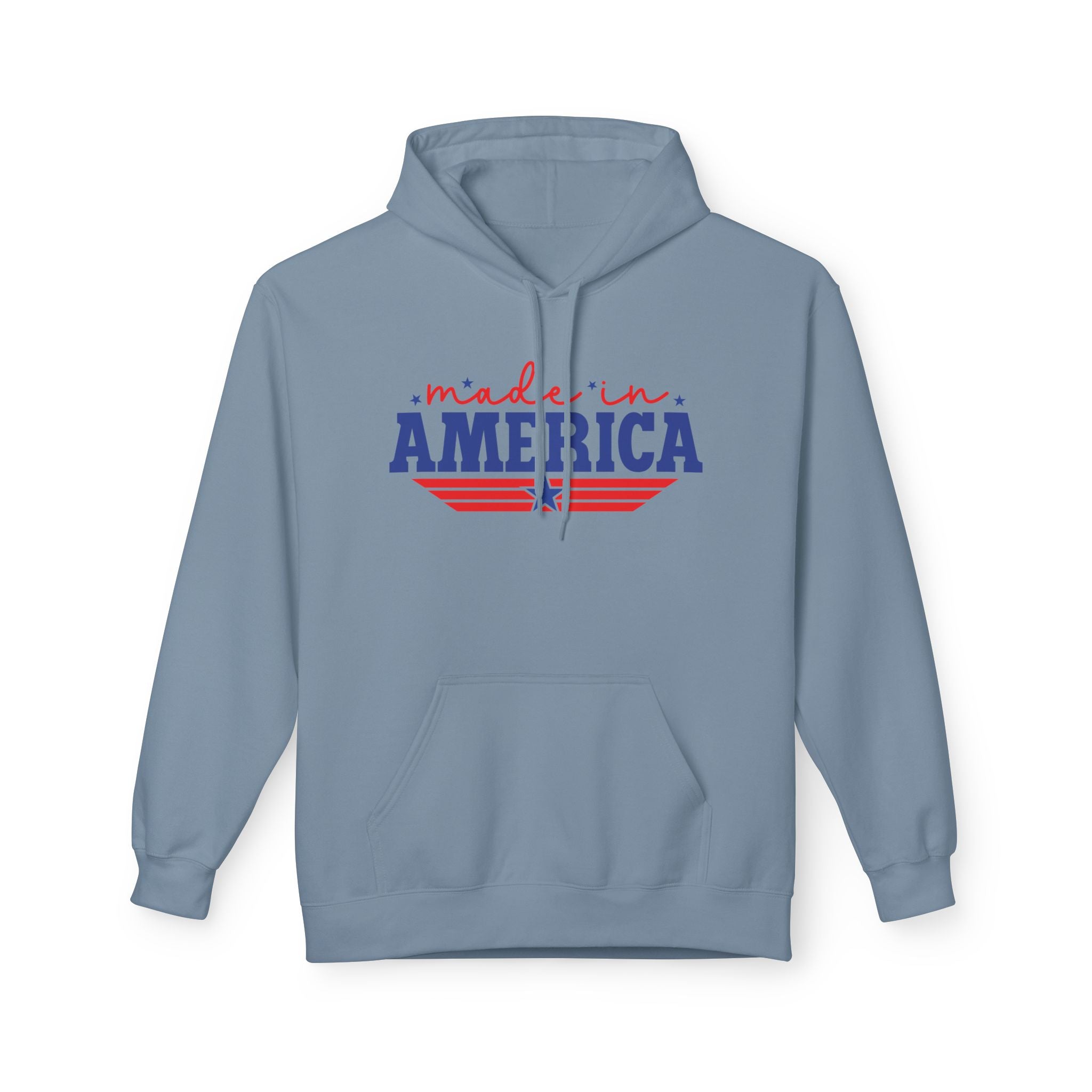 Made In America Midweight Softstyle Fleece Hoodie