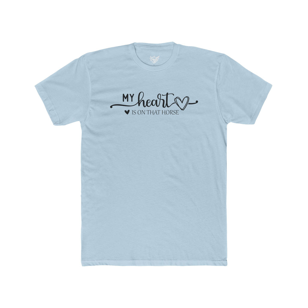 Heart on Horse Cotton Crew Tee