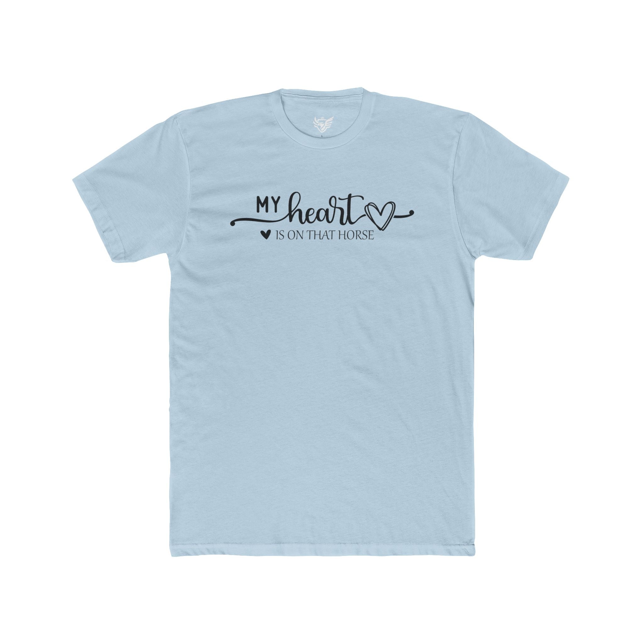Heart on Horse Cotton Crew Tee