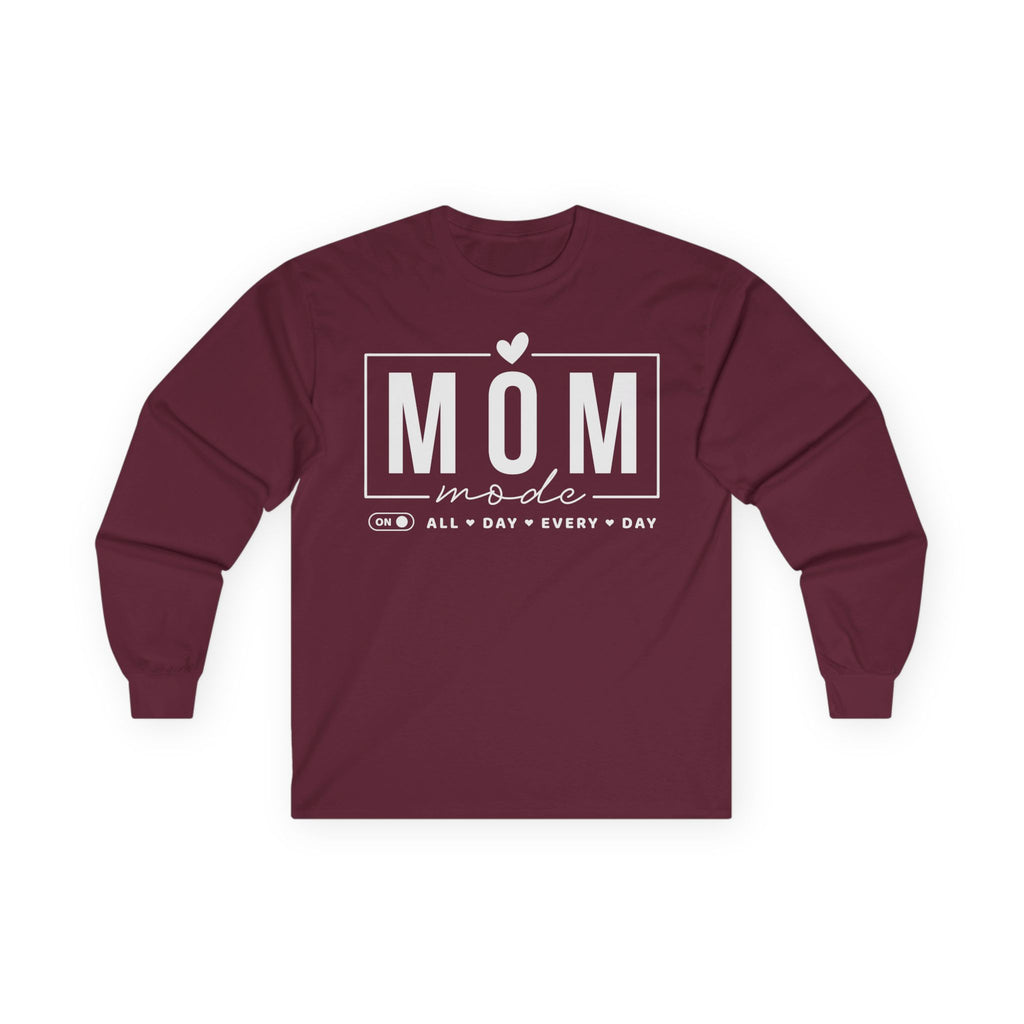 Mom Mode Cotton Long Sleeve Tee
