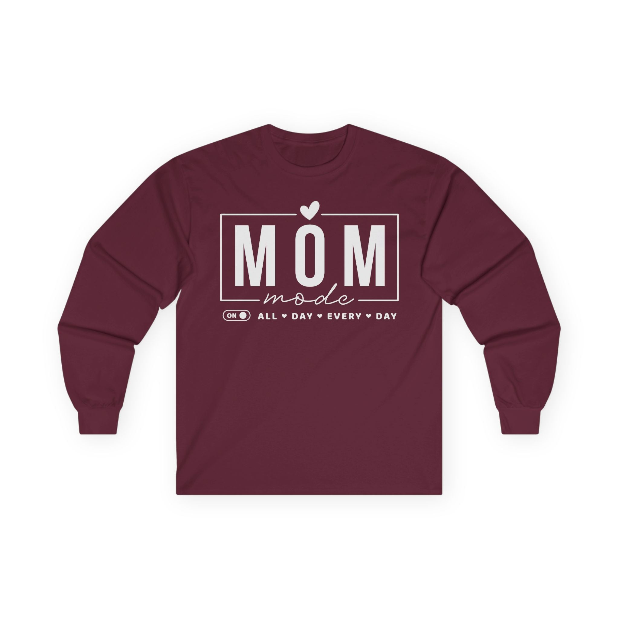 Mom Mode Cotton Long Sleeve Tee