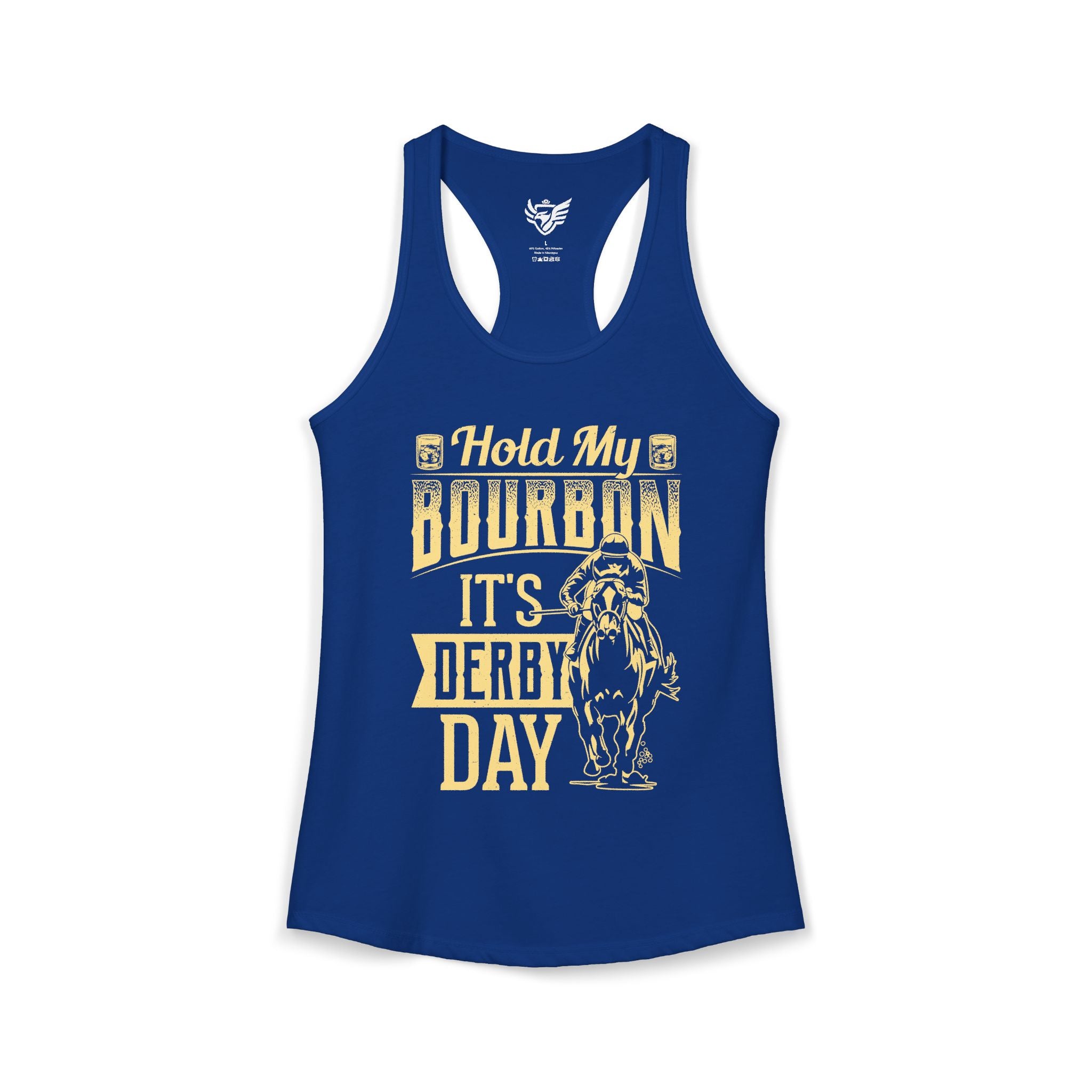 Derby Day Ideal Racerback Tank