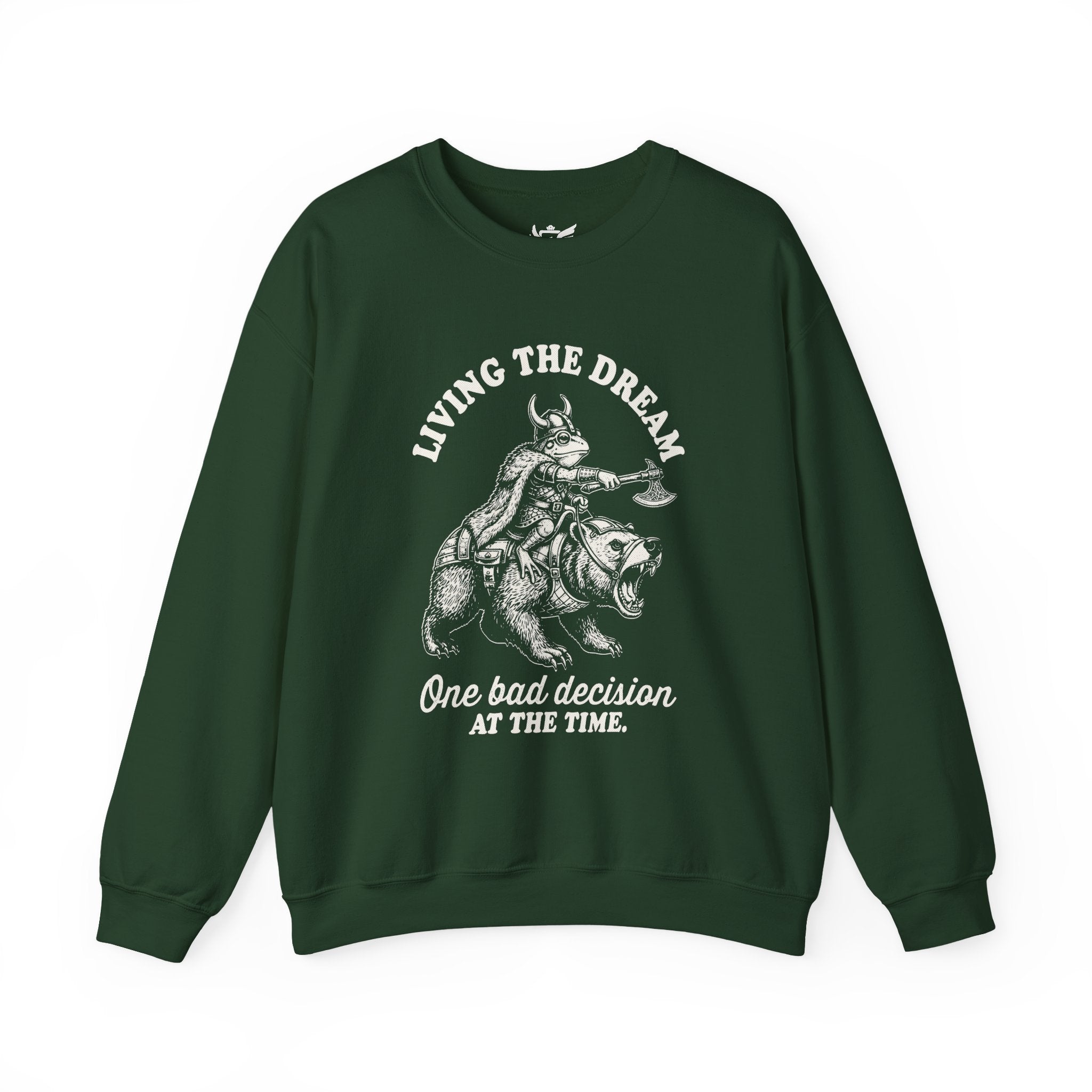 Living The Dream Heavy Blend™ Crewneck Sweatshirt