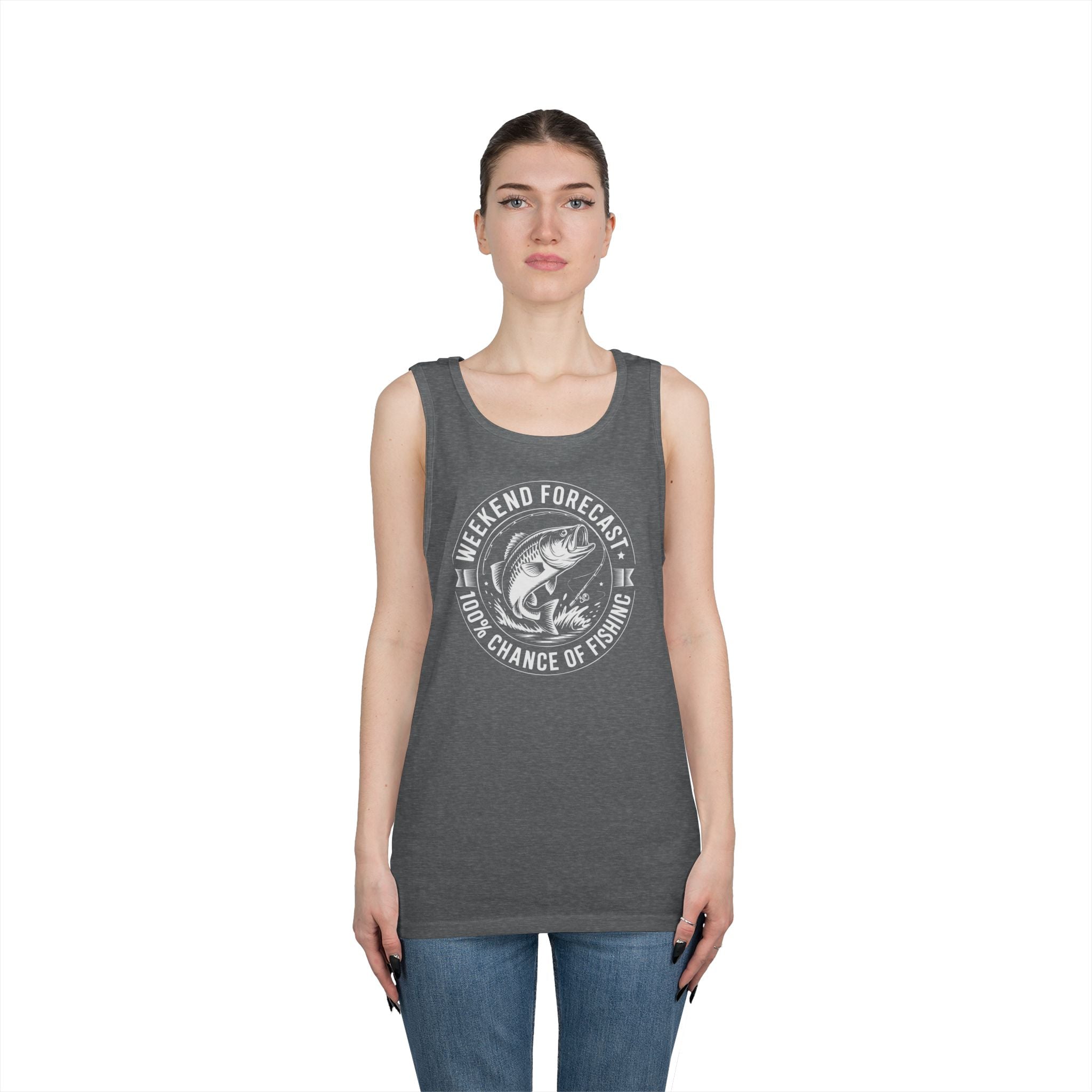 Weekend Forecast Heavy Cotton Tank Top