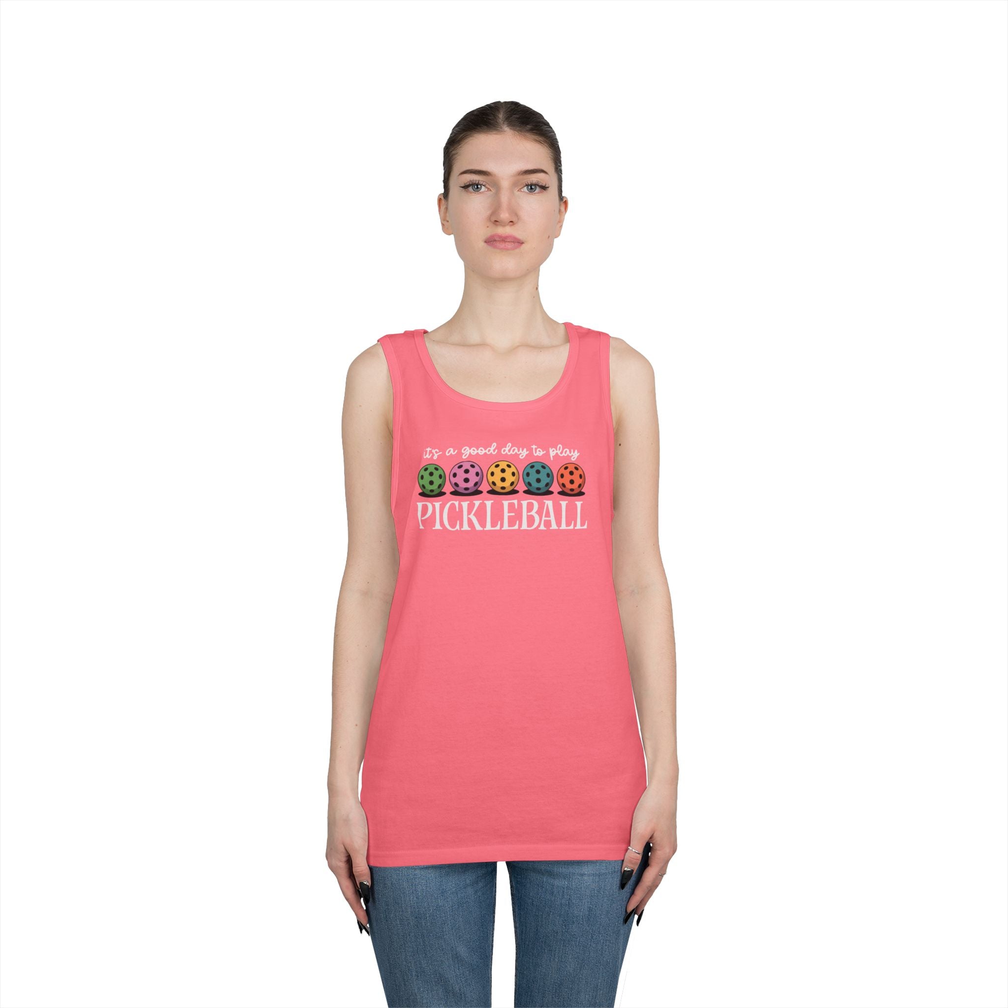 Good Day Pickleball Heavy Cotton Tank Top