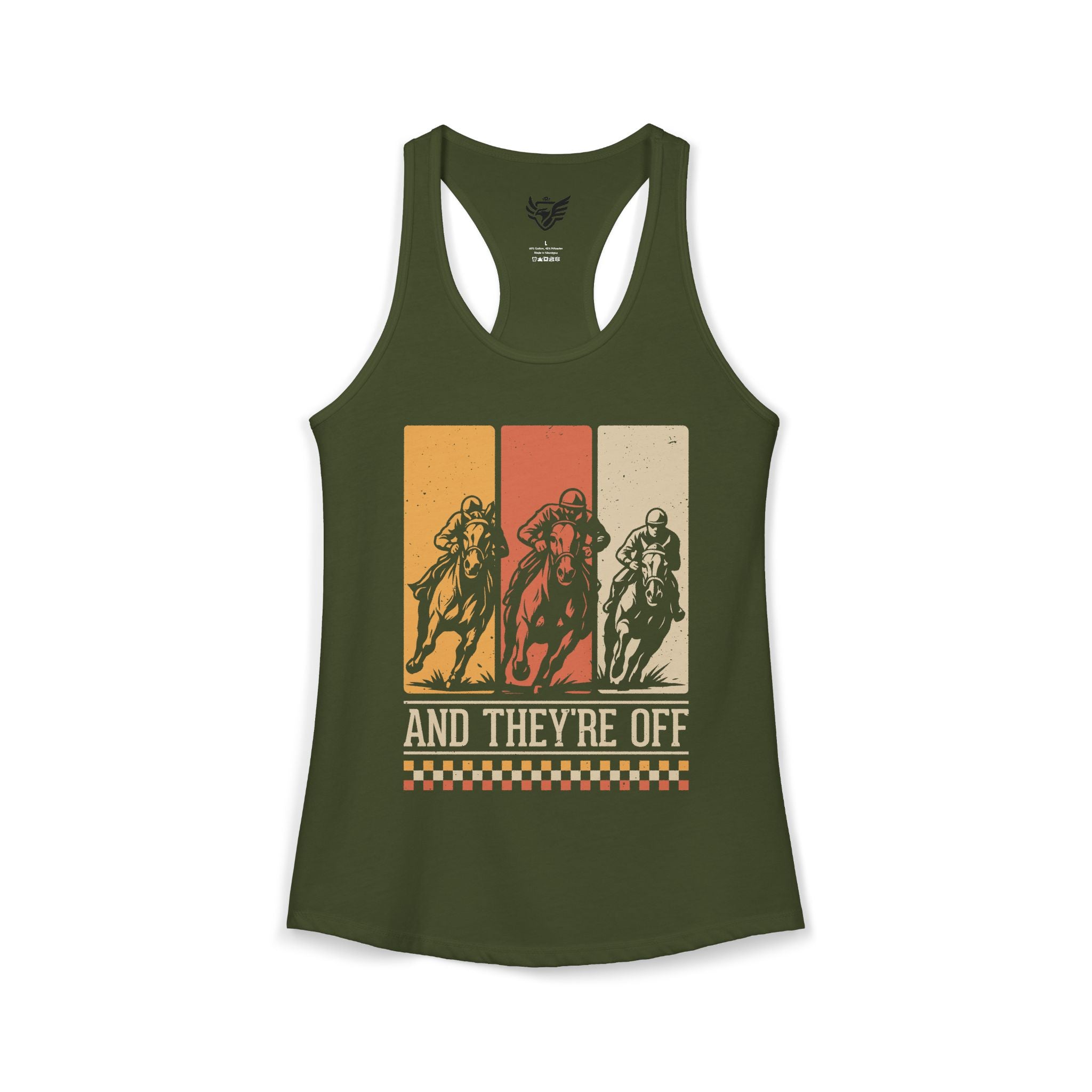 Racing Ideal Racerback Tank