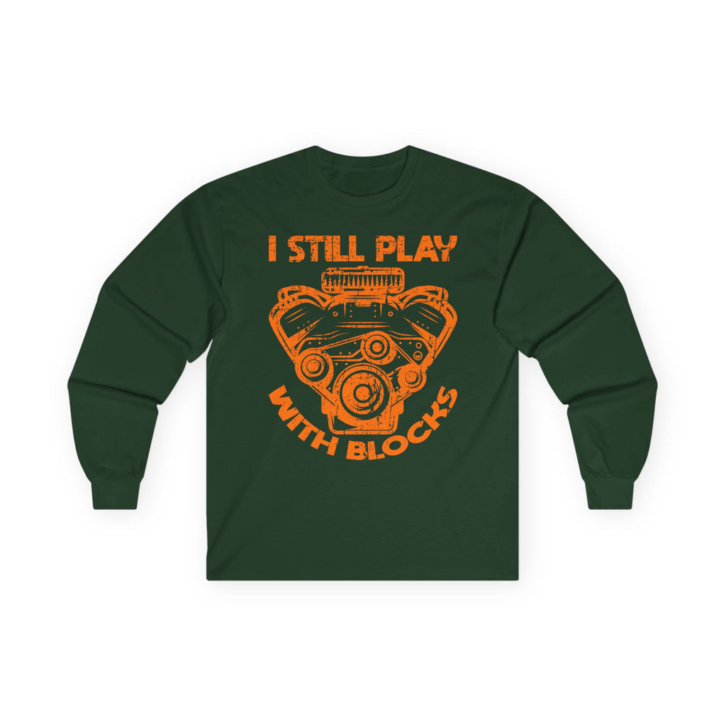 Engine Block Cotton Long Sleeve Tee