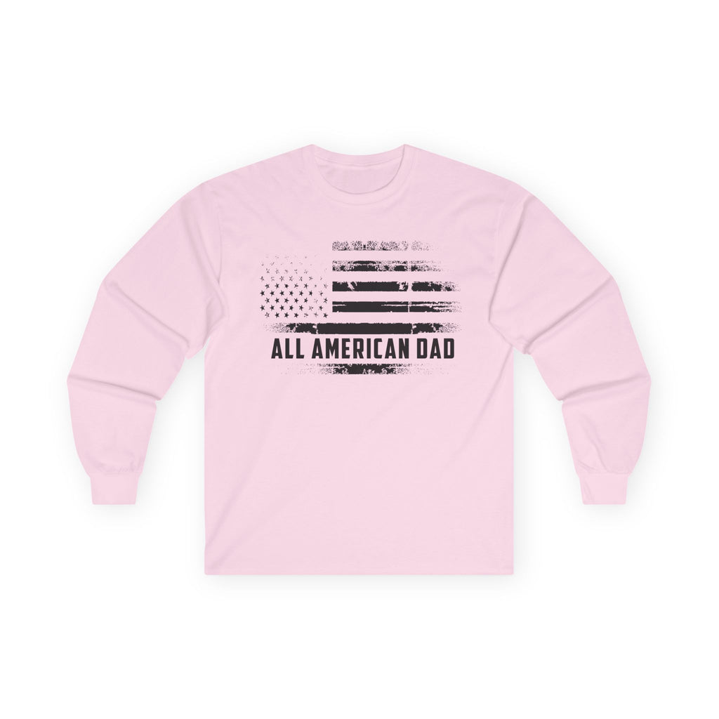 All American Dad Cotton Long Sleeve Tee