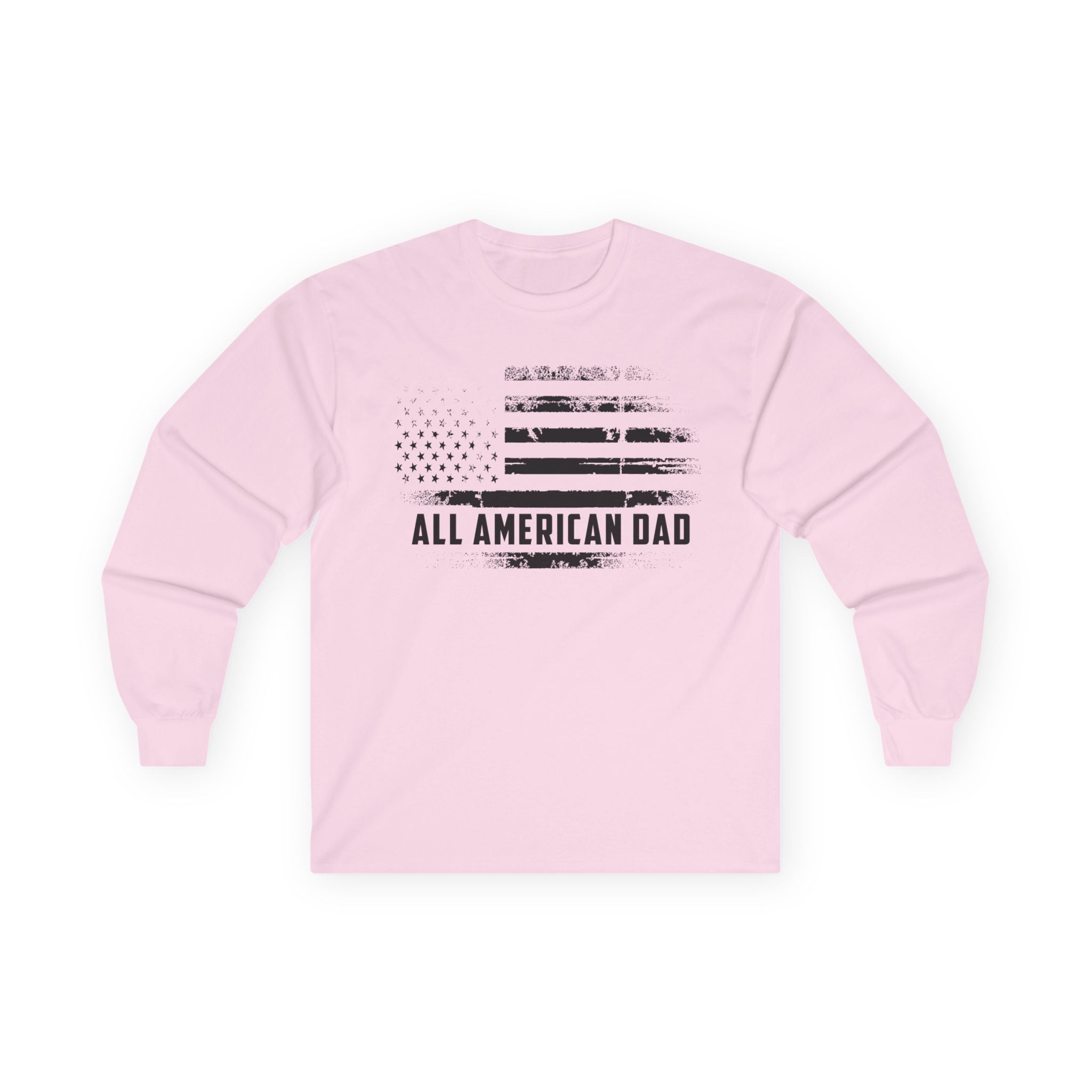 All American Dad Cotton Long Sleeve Tee