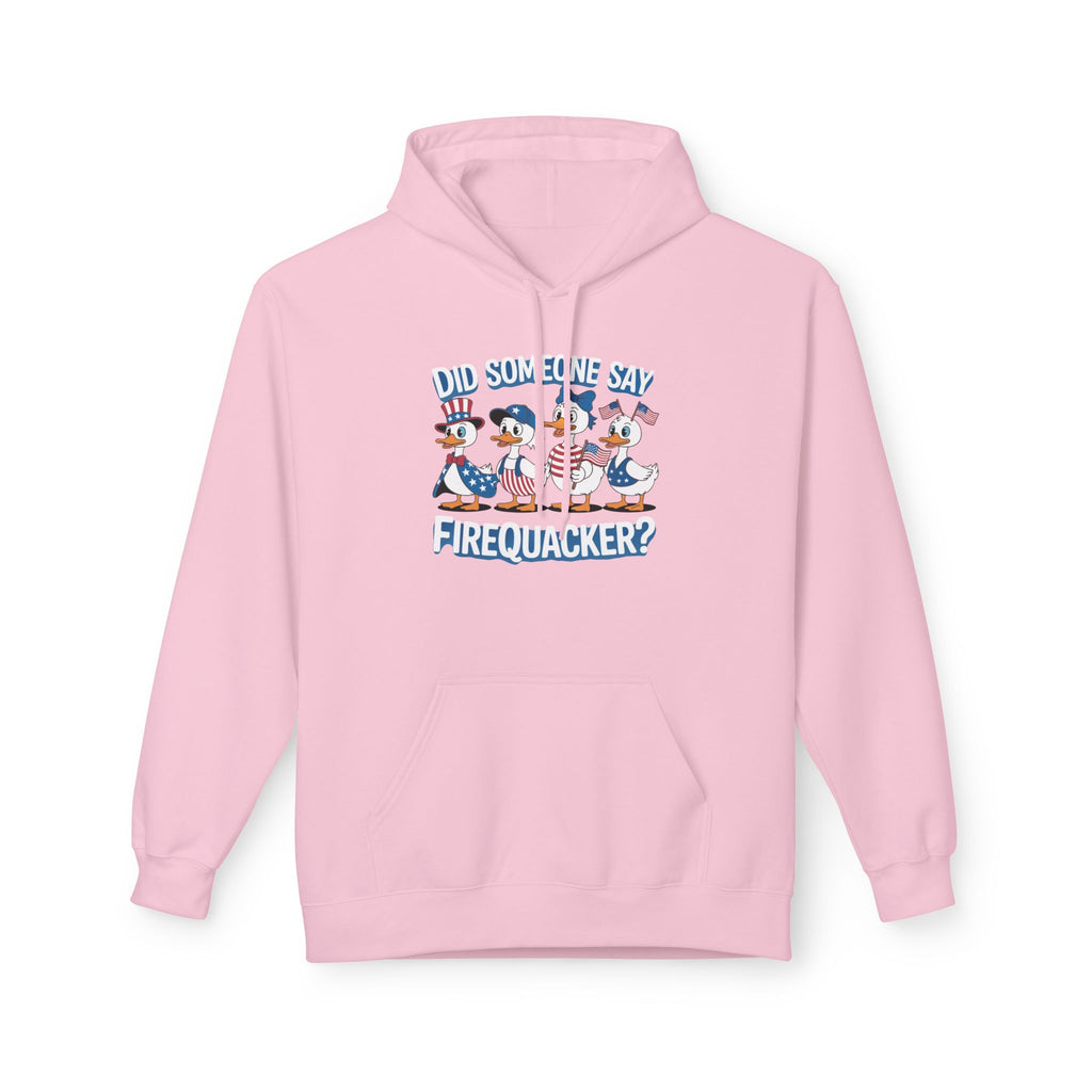 Firequackers Midweight Softstyle Fleece Hoodie