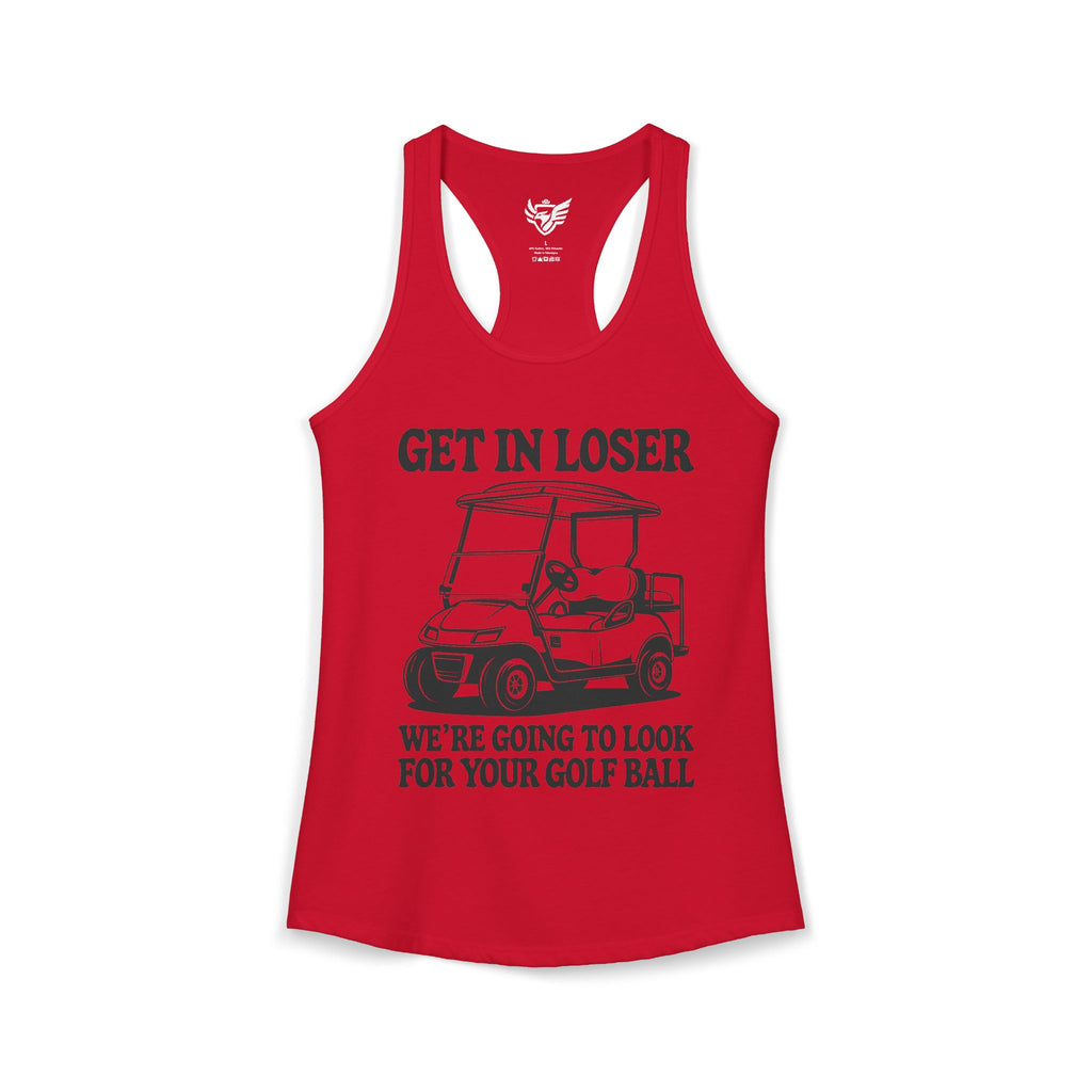 Get In Loser Ideal Racerback Tank