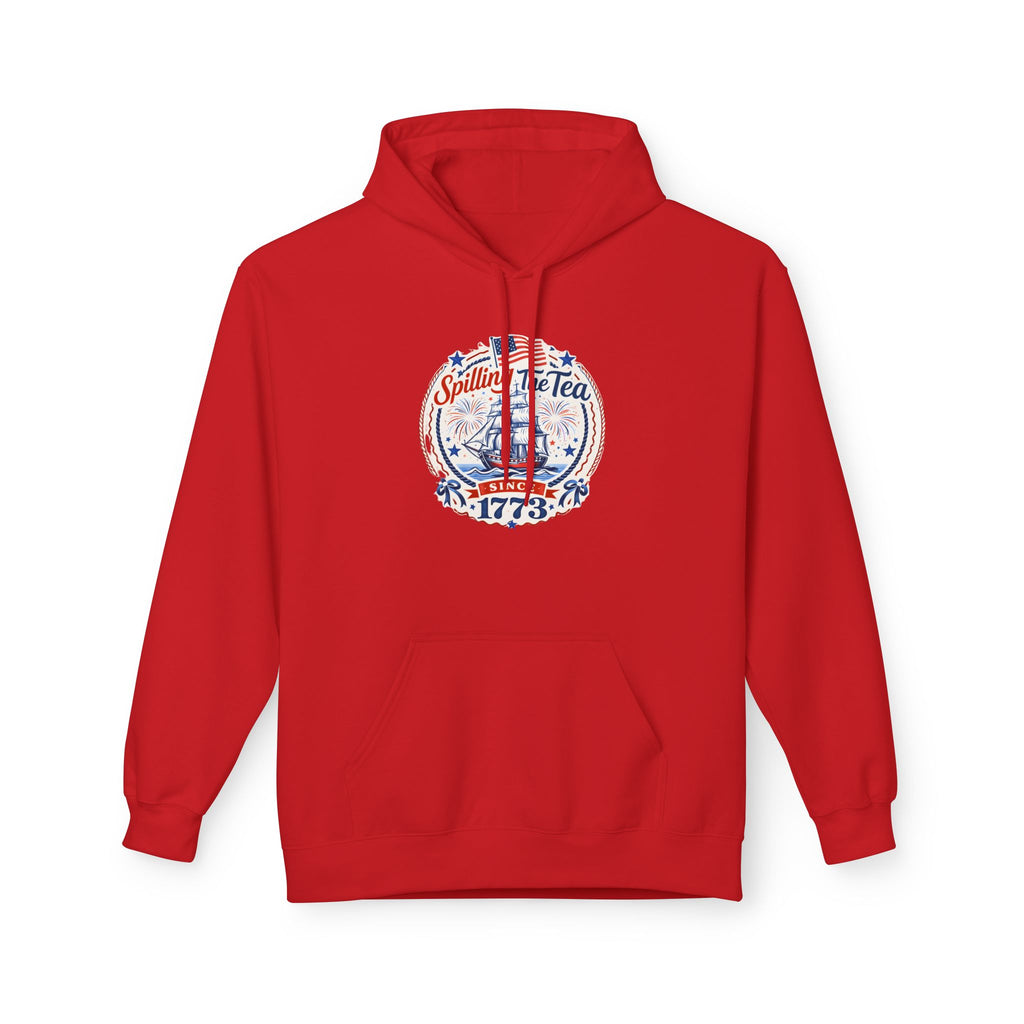 Spilling The Tea Midweight Softstyle Fleece Hoodie