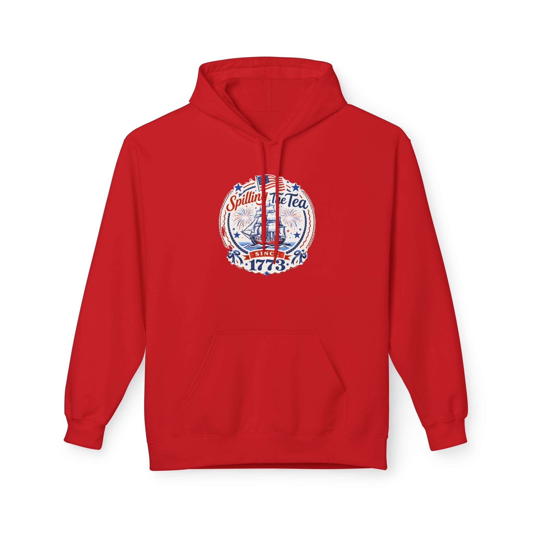 Spilling The Tea Midweight Softstyle Fleece Hoodie