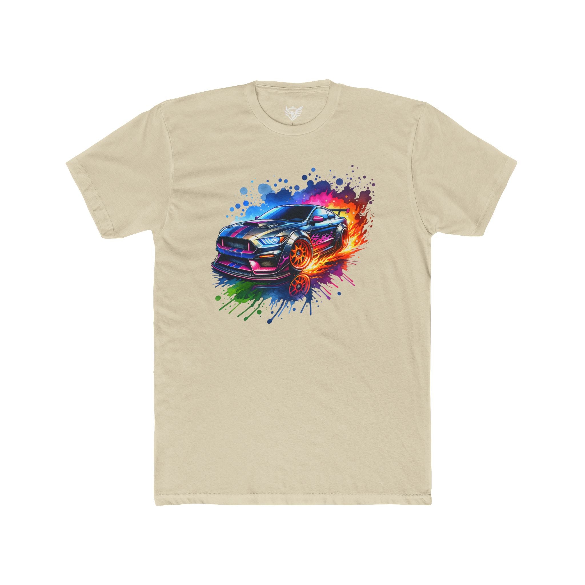 Colorblast Vroom Cotton Crew Tee