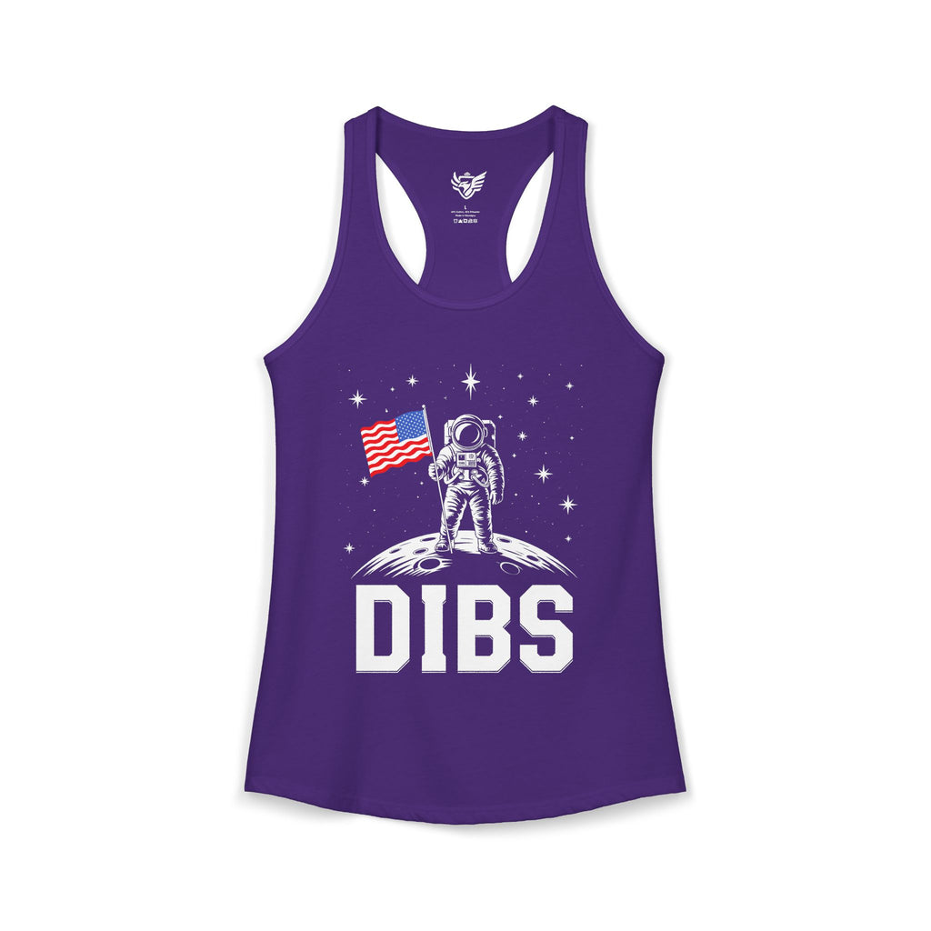 DIBS on the Moon Ideal Racerback Tank