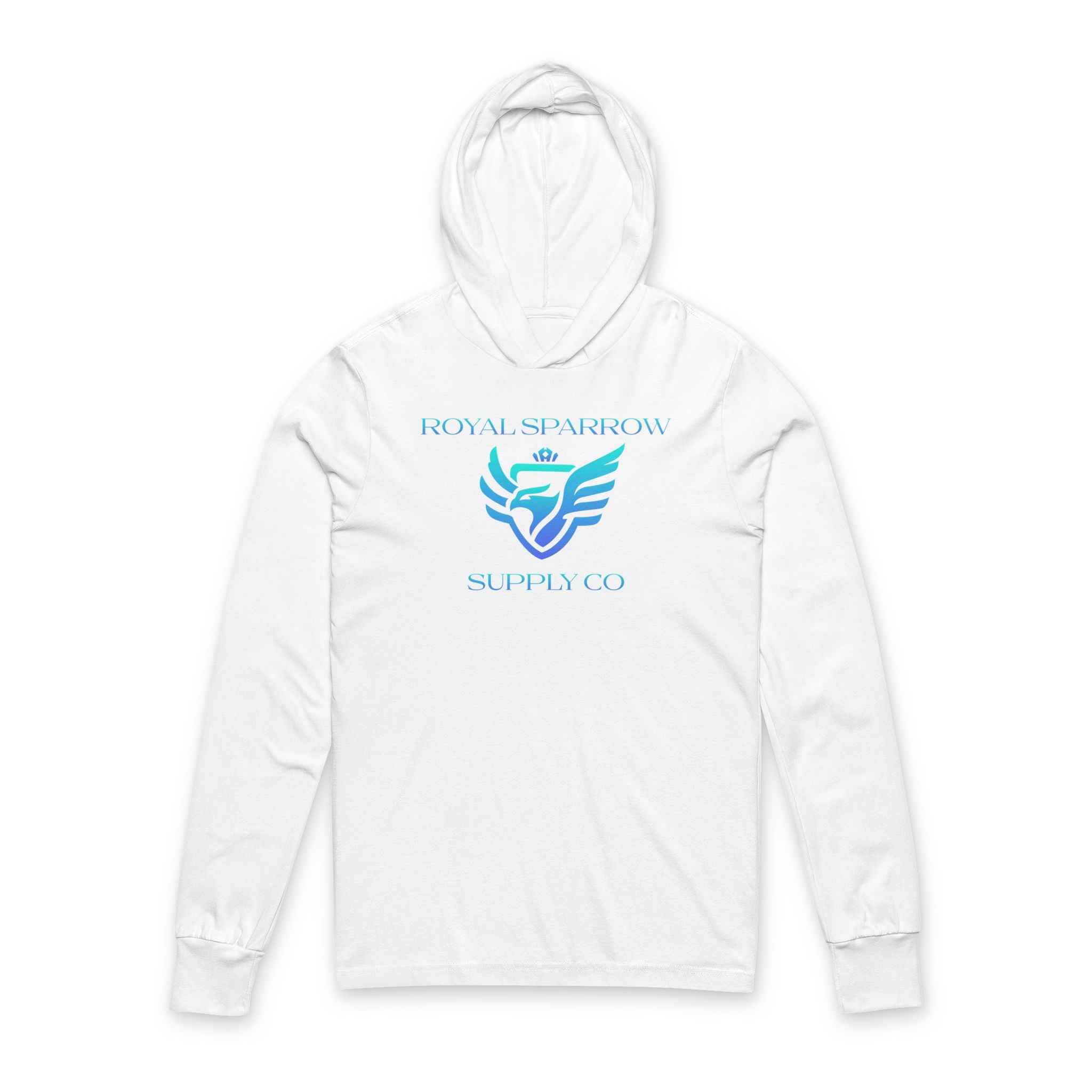 Royal Sparrow Hooded Long Sleeve Tee