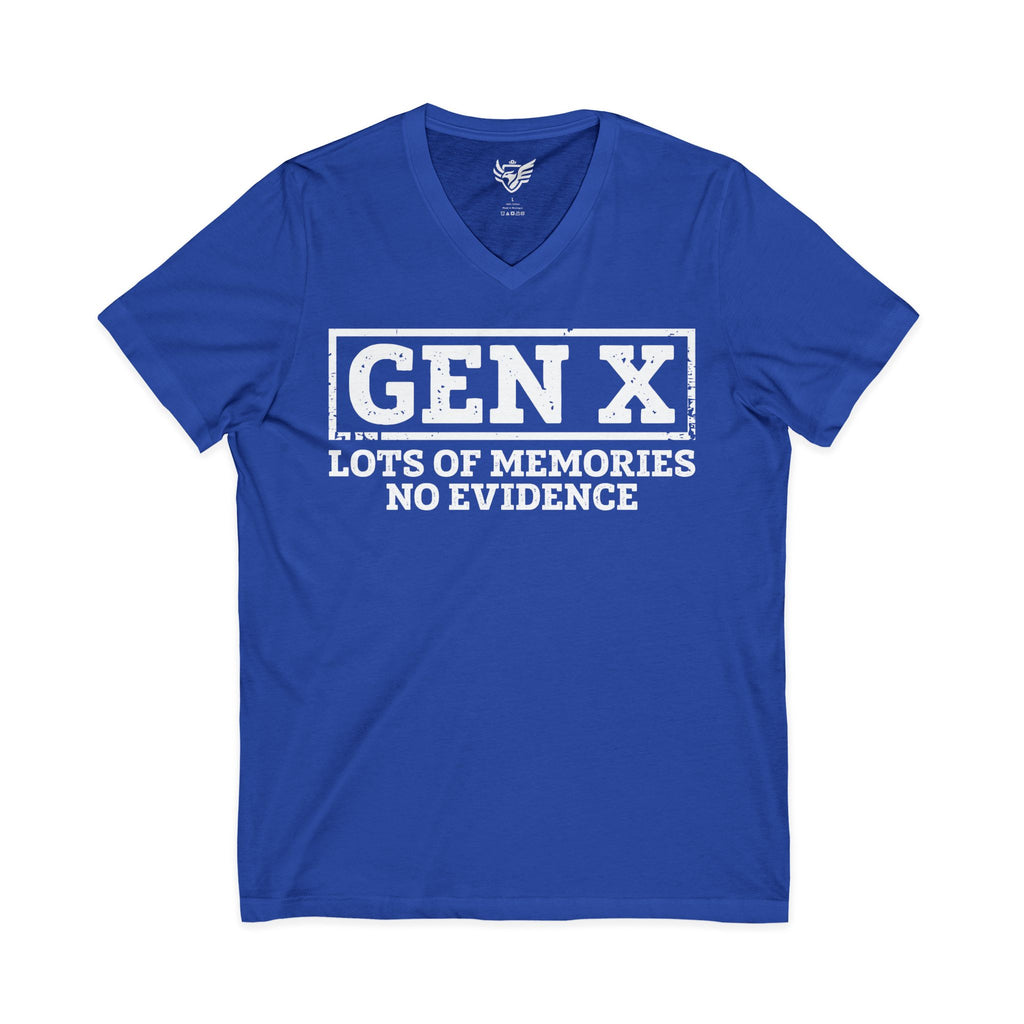 Gen X Jersey Short Sleeve V-Neck Tee
