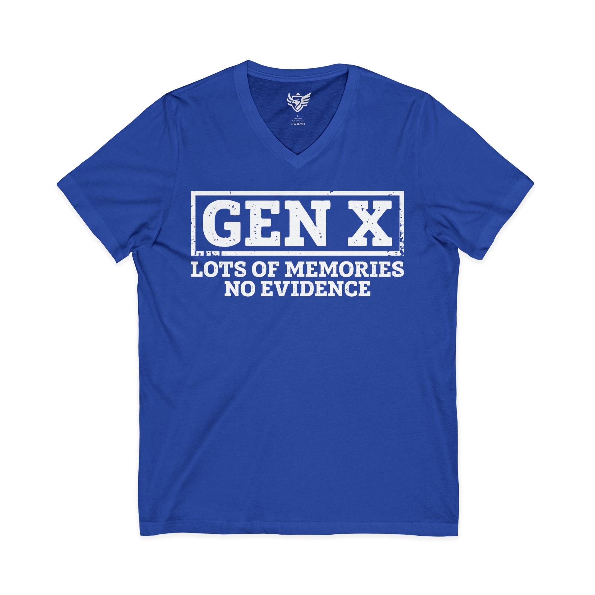 Gen X Jersey Short Sleeve V-Neck Tee