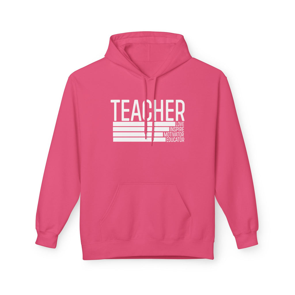 Teacher Midweight Softstyle Fleece Hoodie