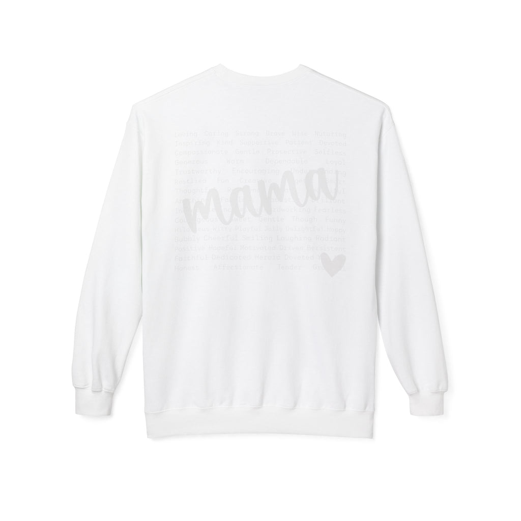 Just a Mama Goose Midweight Softstyle Fleece Crewneck Sweatshirt