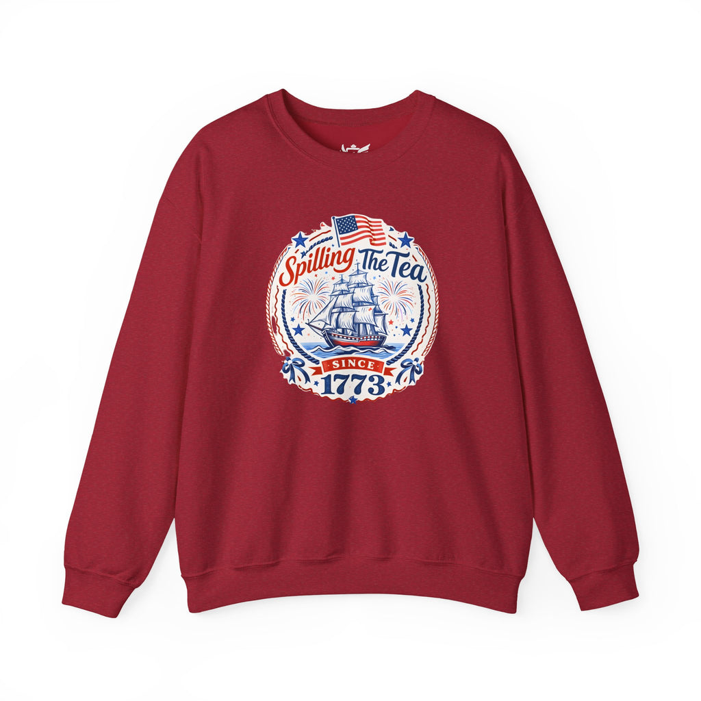 Spilling The Tea Heavy Blend™ Crewneck Sweatshirt