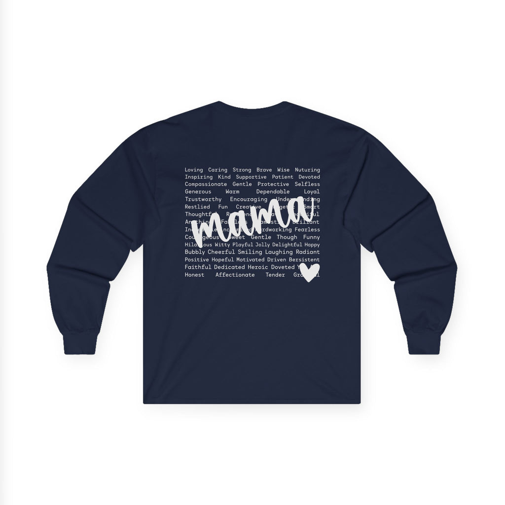 Mama Cotton Long Sleeve Tee