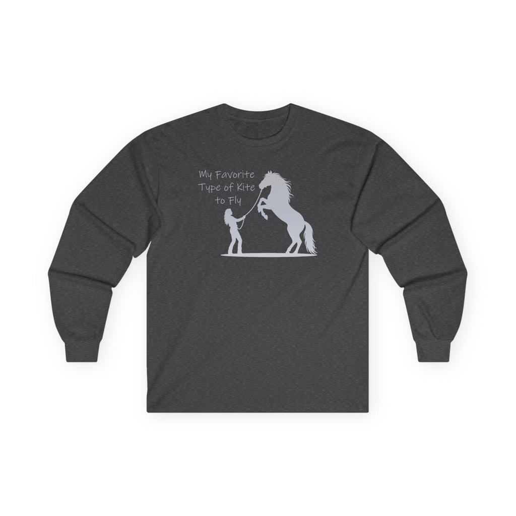 My Favorite Type of Kite Cotton Long Sleeve Tee