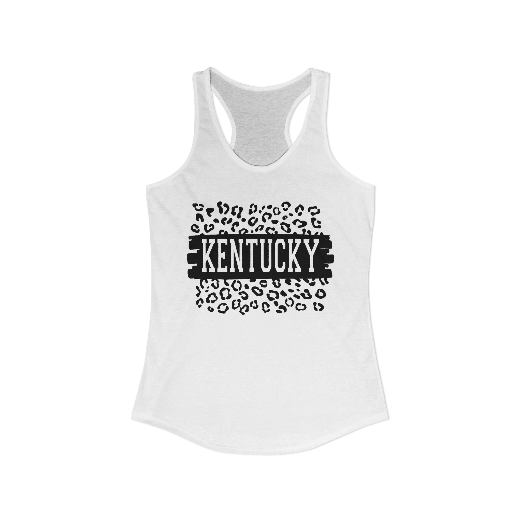Women's KY Leopard Ideal Racerback Tank